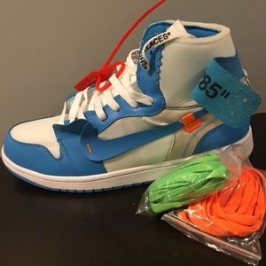 OFF-WHITE "University Blue" Retro Ones